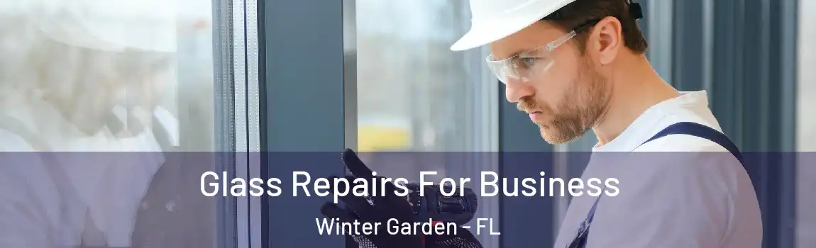Glass Repairs For Business Winter Garden - FL