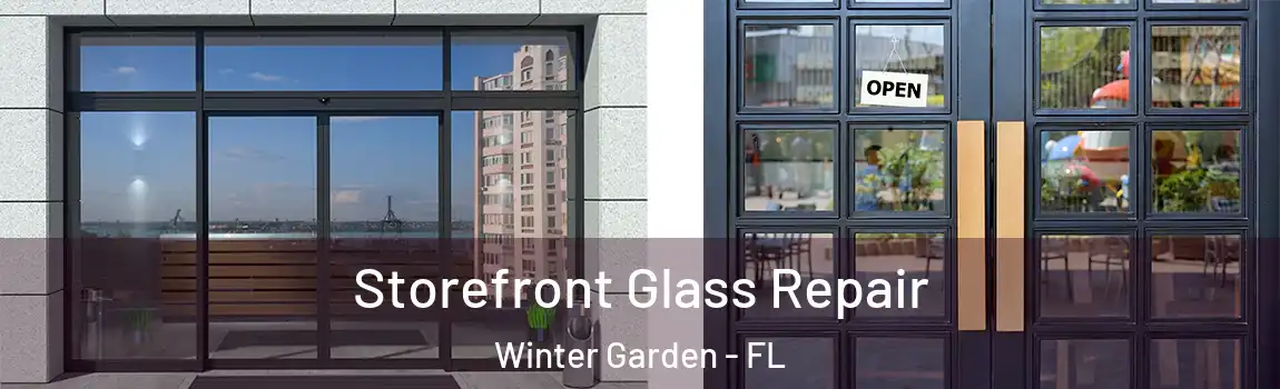 Storefront Glass Repair Winter Garden - FL