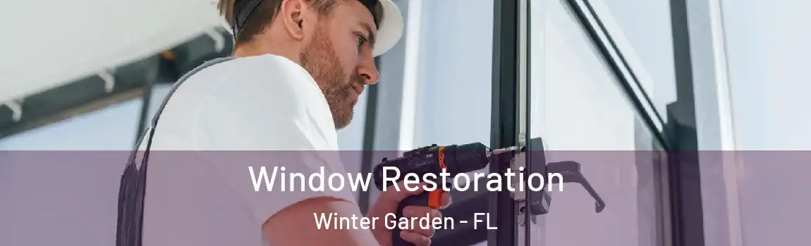 Window Restoration Winter Garden - FL